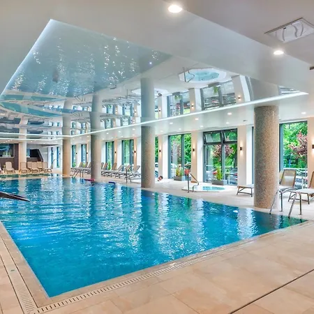 アパート 504 Premium Nadmorskie Tarasy Przy Latarni I Molo Pool Sauna Fitness Garage Free
